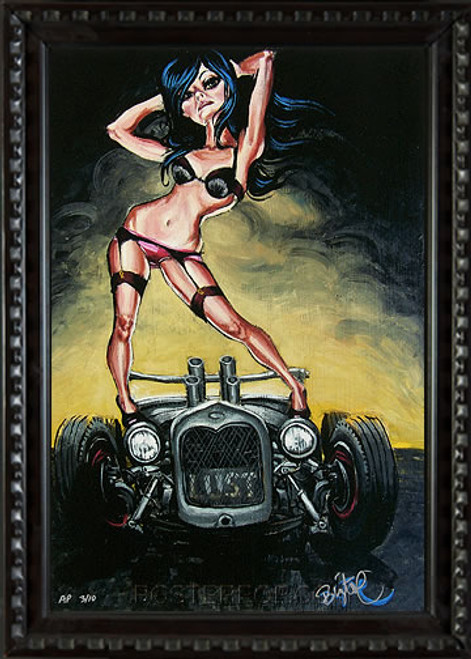 BigToe Lust Fine Art Print Framed Image