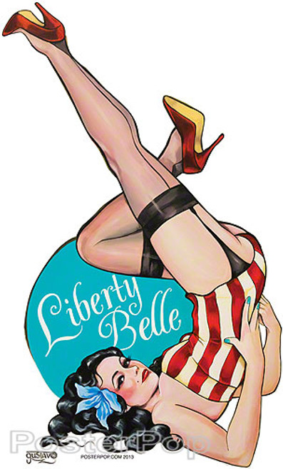 Gustavo Rimada Liberty Belle Sticker Image