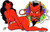 Coop Devil Success Sticker Image