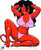 Coop Panty Girl Sticker Image