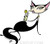Pizz Cocktail Kitty Sticker Image