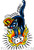 Vince Ray 13 Cat Sticker Image