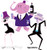 Shag Pink Elephant Party Sticker, Drinking, Lampshade, Dancing, Image