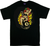 Vince Ray Classic Lady Luck T-Shirt with 4 Leaf Clover, Lucky Lady, 8 Ball, Monkey Wrench, Flames, Classic Remake