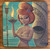 AMC02 Aaron Marshall Red Head Hula Girl Wooden Coaster Image