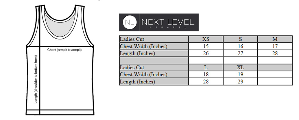 Understanding Next Level Apparel Size Charts