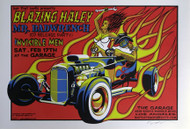 Almera Blazing Haley Silkscreen Concert Poster Image