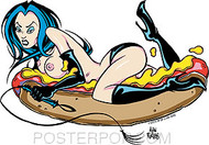 Forbes Weiner Girl Sticker Image