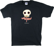 TM12 McPherson Sugar Skull Flower T Shirt