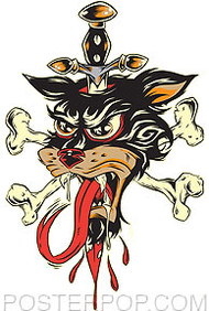 Forbes Fast Cat Sticker Image