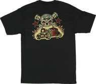 VR33 Vince Ray Skull and Rods T Shirt