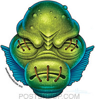 Doug Horne Lagoon Creature Sticker Image