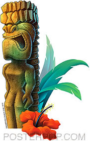 Doug Horne Ku Tiki Sticker Image