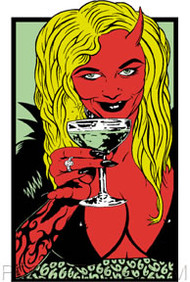 Kozik Cocktail Sticker Image