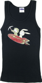 Tara McPherson Rocket Woman's BOY BEATER TANK TOP