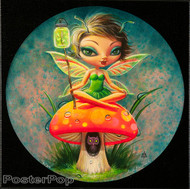 Aaron Marshall - Green Pixie Gallery Wrapped Canvas Fine Art Print Image