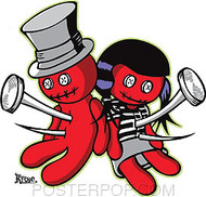 Kruse Voodoo Luv Sticker Image