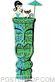 Shag Tiki Drink Sticker Image