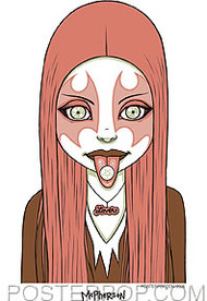 Tara McPherson Pink Metal Sticker Image