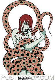 Tara McPherson Snake Charmer Sticker Image