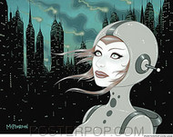 Tara McPherson Why Sticker Image