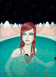 Tara McPherson Weight of Water 2 Sticker Image