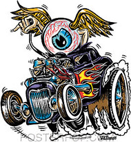 Von Franco Eye Gone Wild Sticker Image