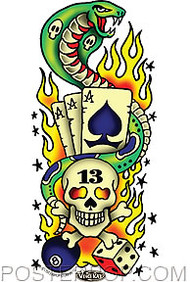 Vince Ray Tattoo 13 Sticker Image