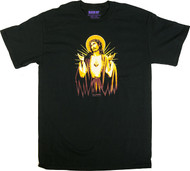 Almera Jesus Gold T Shirt Image