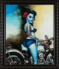 BigToe Rebelle Fine Art Print Framed Image