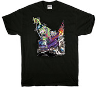 Von Franco Poster Pop Express Van T Shirt Image