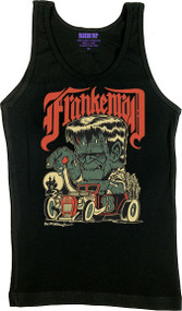 Ben Von Strawn Franken-Rod Womans Boy Beater Ribbed Tank Top Image