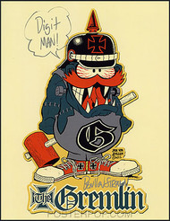 Ben Von StrawnThe Gremlin Hand Signed Artist Print Image