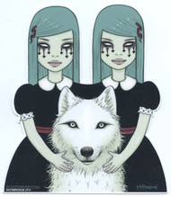 TMS67 Tara McPherson Twins Sticker Image