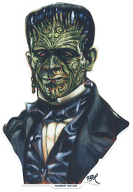 BigToe Tattooie-Stein Sticker Tattooed Frankenstein Monster Image