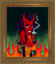 Forbes Smokin Fine Art Print Framed Image