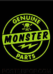 Kruse Genuine Monster Parts Magnet Image