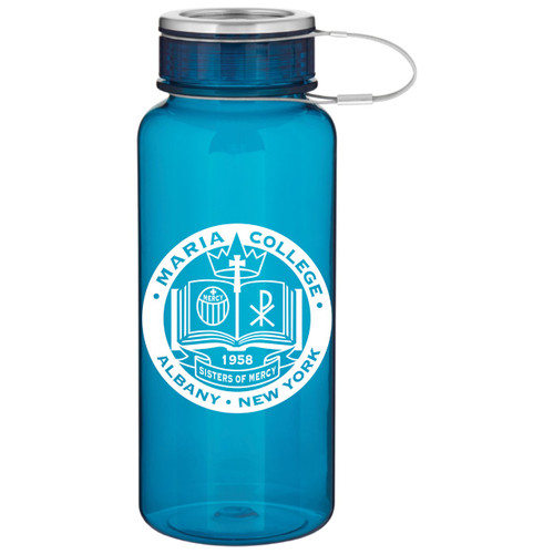 33.8 oz Water Bottle Aqua 