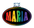 Rainbow Oval Screen Maria