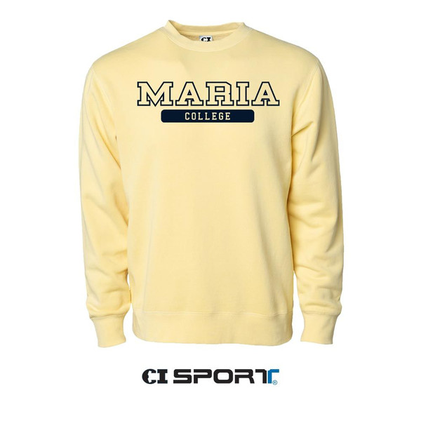 CI Sport Crew Neck Sweatshirt Yellow