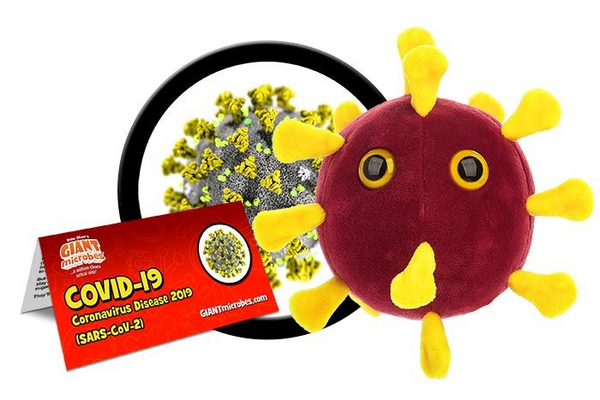 Coronavirus COVID-19 Giant Microbe