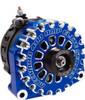 Mechman High Output 400 Amp Dark Blue Billet Alternator For 14-18 GM Silverado Sierra Suburban Tahoe Escalade