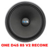 Down4Sound DOWN4SOUND PRO AUDIO RECONE D4S-85 8 INCH MIDRANGE SPEAKER or 250W RMS or 4 OHM - SINGLE
