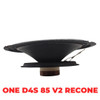 Down4Sound DOWN4SOUND PRO AUDIO RECONE D4S-85 8 INCH MIDRANGE SPEAKER or 250W RMS or 4 OHM - SINGLE