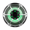 DS18 Audio DS18 HYDRO NXL-10M/BK 10 2-Way Marine Water Resistant Speakers with Integrated RGB LED Lights 600 Watts - Black