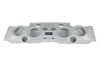 DS18 Audio DS18 JK-SBAR/SL Exclusive Overhead Bar System for JK/JKU Jeeps 4x 8 Speakers 4x Tweeters 2x Drivers SILVER