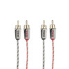 DS18 Audio DS18 HQRCA-3FT Dual Twist RCA Cable - 3 Ft Long