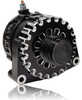  MECHMAN | E SERIES BILLET 250 AMP RACING ALTERNATOR FOR C7 CORVETTE - BLACK ANODIZED 