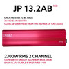Down4Sound Refurbished Down4Sound JP 13.2 AB | 2300 WATT RMS Class AB Amplifier - LIMITED EDITION RED 1 - 100