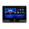 DS18 Audio 10.5" Floating Rotating Swivel Modular Touchscreen Mechless Single-DIN Headunit with Bluetooth, Mirror Link, USB, Gps and Android 10 (4x64GB) 